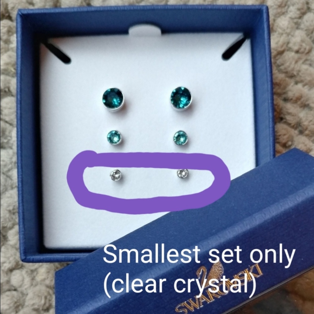 Swarovski Earrings - Crystal
